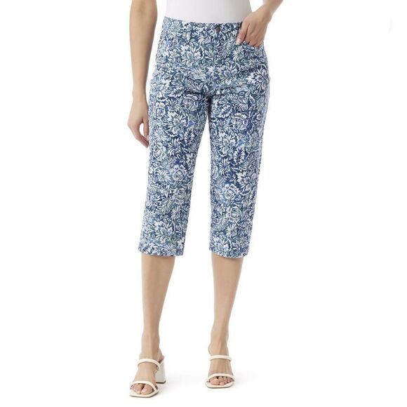 Tummy Sculpt  Denim Ankle Boot Jeans & Capri 2-Pack Size 14 - Picture 13 of 16